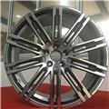 JWL VIA size 20*9.0 20*10.0 Inch gunmetal machined face with Pcd 5/112 Alloy wheel for sales