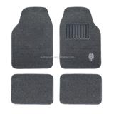 Fashion antiskid rubber-flooring gray unique fancy car mat