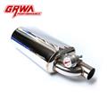Dual stainless steel diesel engine dual exhaust muffler