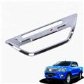 ABS CHROME REAR TAILGATE HANDLE BOWL COVER FOR T-O-YOTA HILUX REVO 2-4DR 2015 4X2 4X4