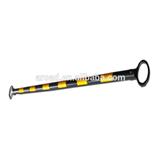 Low price black & yellow traffic cone plastic connect rod