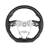 Carbon Fiber Leather Car Steering Wheel Sport Pattern Style For Toyota Camry 2018