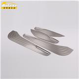 Anteke Car Accessories Stainless Steel Silver Door Anti Kick Cover for Volkswagen T-CROSS 2019