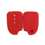 Silicone rubber car key cover case for Toyota Vios Carina Camry Corolla Crown Mark Car Remote Key Protector