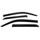 Amarok Acrylic window visor black wind deflector