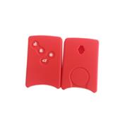 4 Button Car key Silicone Cover Protector Holder for Renault Clio Logan Megane 2 3 Koleos Scenic Card keychain Case