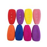 Silicone Car Remote Key Fob Shell Cover Case for Ford Mondeo Focus 3 buttons smart key protector