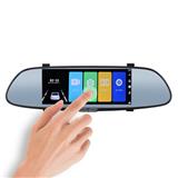 7" HD Touch Screen Driving Recorder,Aidelion C700 Dual Len Parking Monitoring Automatic Cycle Video DVR Car Cam Vehicle Blackbox