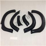 Smooth Black Fender Flares for Isuzu D&prime;max Ute 2016-2018