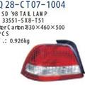 Tail Lamp Assembly Fits Honda City1998. China Best! Factory Direct!