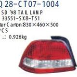 Tail Lamp Assembly Fits Honda City1998. China Best! Factory Direct!