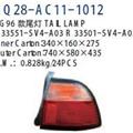 Tail Lamp Assembly Fits Honda Accord 1996. China Best! Factory Direct!