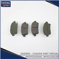 Spare Parts Brake Pads 04465-52100 for Toyota Soluna