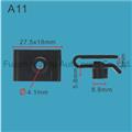 Factory Supply Auto Fasteners for Automotive Retainer