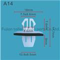 POM Auto Clips Plastic Fasteners C1224 Product Selection