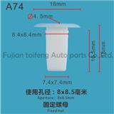 Hot Sale Auto Clips and Plastic Fasteners
