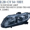 High Quality Car Head Lamp Fits for Civic 2014.