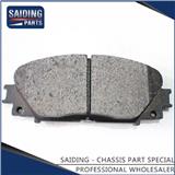 Saiding Genuine Auto Parts 04465-52260 Ceramic Brake Pads for Toyota Yaris 05/2008-07/2013 Ncp90 Zsp91 2nzfe 1zrfe